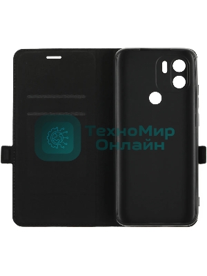 Чехол (флип-кейс) BoraSCO для Xiaomi Poco C51 Book Case черный (72199)
