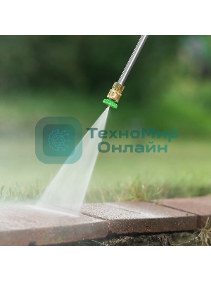 Моечная машина высокого давления Denzel R-180iD, 2000 Вт, 180 бар, 420 л/ч, асинх. двиг., бараб.