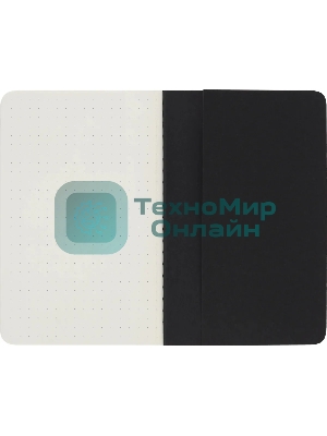 Блокнот Moleskine CAHIER JOURNAL QP314 Pocket 90x140 мм обложка картон 64стр. пунктир черный (3 шт)
