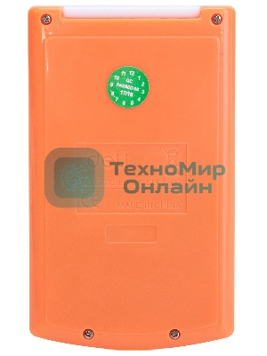 Калькулятор карманный Deli E39217/OR оранжевый 8-разр.