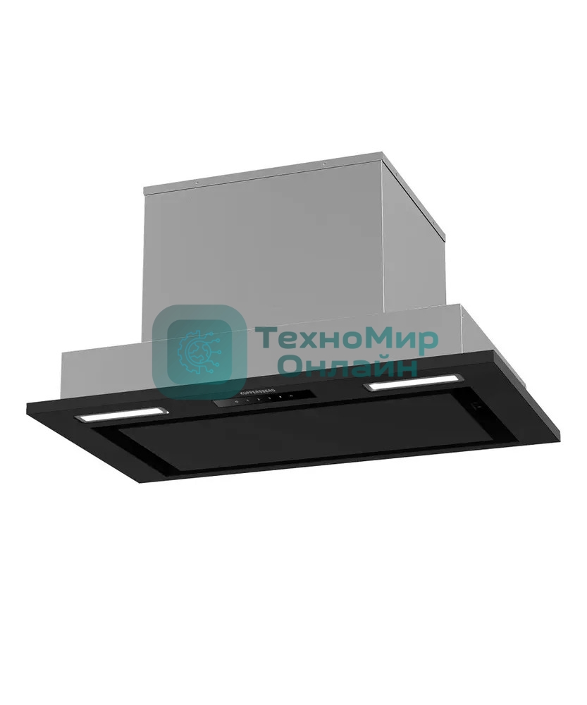 Вытяжка встраиваемая Kuppersberg High-Tech Inflat 60 B черный, 60 см, 780 куб. м/ч, 56 дБ