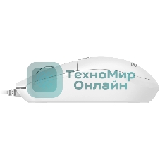 Мышь проводная Acer OMW401 белый, 2000 dpi, USB, кнопки - 4