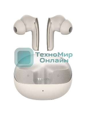 Гарнитура беспроводная Tecno Sonic 2 SC02 белый bluetooth (SC02 WHITE)