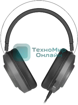 Гарнитура Bloody G521S серый, проводная, подсветка