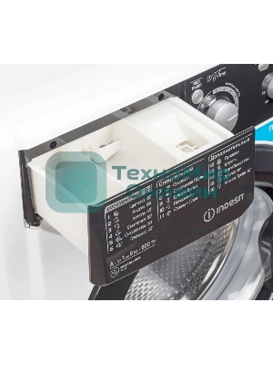 Стиральная машина Indesit EWSB 5085 BK CIS белый, загрузка фронтальная 5 кг, 800 об/мин., класс: А
