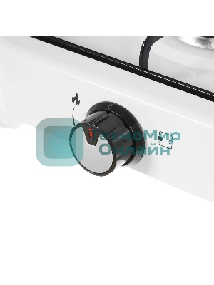 Плитка газовая Delta D-2206 двухконфорочная; белый