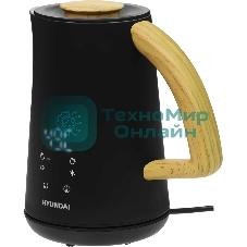 Капучинатор Hyundai HMF-P900 500мл черный/коричневый