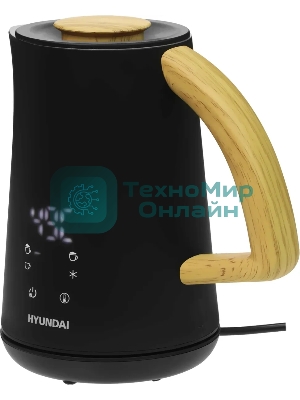 Капучинатор Hyundai HMF-P900 500мл черный/коричневый