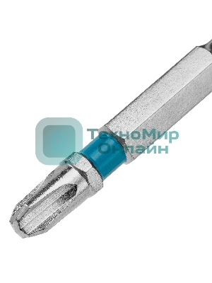 Бита GROSS 113036 PH3х50 мм, сталь S2, шестигр., 10 шт