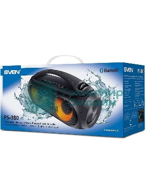 Мобильные колонки SVEN PS-380 2.0 черный