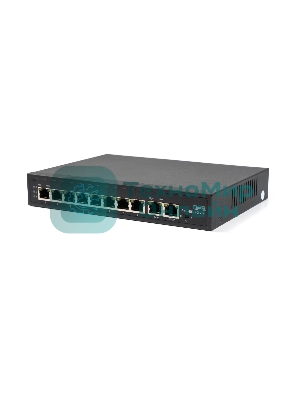 Коммутатор SKAT PoE-8E-2G v.2 PoE Plus 120Вт порты: 8-Ethernet 2-Uplink