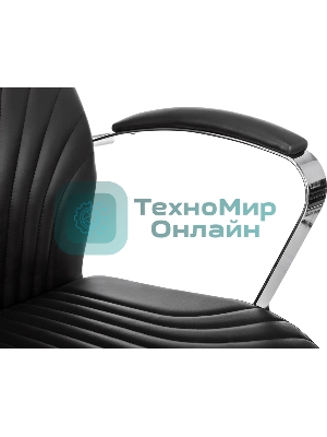 Кресло Бюрократ CH-610SL-Lux черный, экокожа