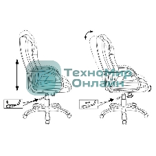 Кресло Бюрократ CH-839/BLACK черный, экокожа