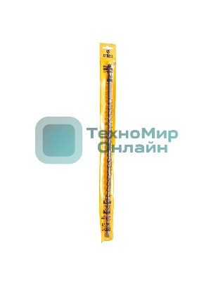 Бур по бетону Denzel двойная спираль, Cobalt W-tip, 10x460 мм, SDS PLUS