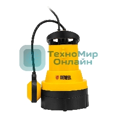 Дренажный насос для чистой воды Denzel DPB400, 400 Вт, подъем 11 м, 5500 л/ч