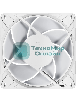 Вентилятор корпусной ARCTIC P12 Pro A-RGb (White) - 3 Pack- retail (ACFAN00326A)