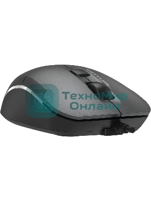 Мышь проводная A4Tech Fstyler FM26 серый/черный, 1600 dpi, USB, кнопки - 4