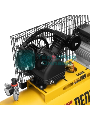 Компрессор воздушный Denzel BCV2300/100 рем. привод, 2,3 кВт, 100 л, 440 л/мин