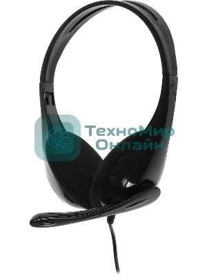 Гарнитура A4Tech HU-9 чёрный, проводная