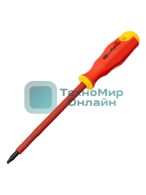 Набор отверток Сибртех диэлектрических до 1000в тестер crv двухкомпонентные рукоятки (5шт.)