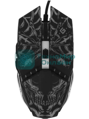 Мышь проводная Defender Prototype GM-670L черный, 2400 dpi, USB, кнопки - 6