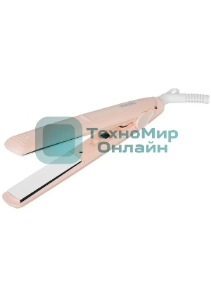 Набор для укладки волос Фен Philips BHP398/00 розовый, 1600 Вт, компактный + выпрямитель