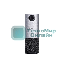 Веб-камера INFOBIT iCam 360 3840x2160, 30 кадр/с, USB Type-C, микрофон (4 шт, шумоподавление), автоматическая фокусировка, слежение за лицом