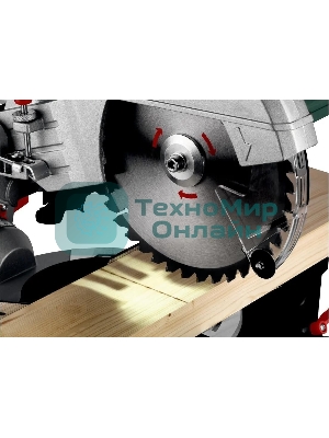 Торцовочная пила Metabo KS 216 M Set 1100Вт 5000об/мин d=216мм