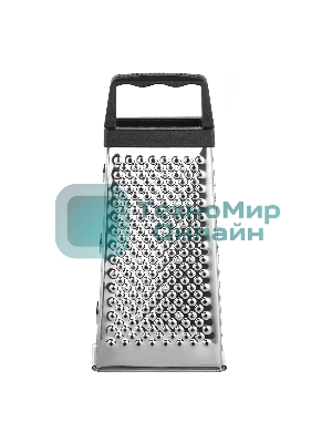 Терка LARA LR07-50 4 поверхности, высота 20 см, нерж. сталь, ручка