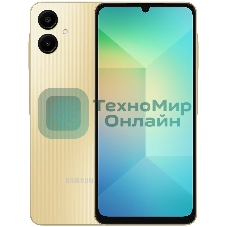 Смартфон Samsung Galaxy A06 SM-A065F 4/64Gb золотистый