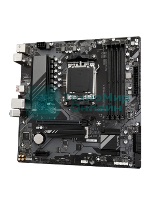 Материнская плата Gigabyte A620M GAMING X, Micro-ATX, AM5, AMD A620, 4xDDR5, 4xSATA, 1xM.2, 1xPCI-E 4.0 x16, 1xPCI-E x1, 1xHDMI, 1xDP, 1x 1Gb LAN, 1xUSB 3.2 Gen 2, 2xUSB 2.0, 2xUSB 3.2 Gen 1, 3x3.5мм, 7.1, ATX