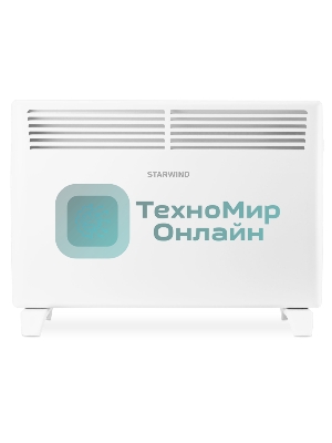 Конвектор Starwind SHV1015 белый, 1500 Вт, 20 м2, термостат