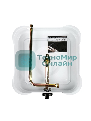 Плита настольная газовая Centek CT-1520 белый, 1.7 кВт, газ, конфорки - 1, эмаль, поворотные переключатели