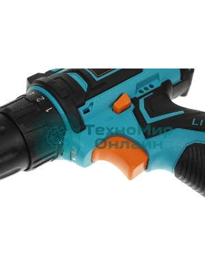 Дрель-шуруповерт Bort BAB-12x2Li-F, 12 В, 1,5 Ач, 36 Нм, щеточный