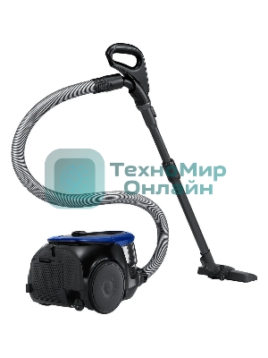 Пылесос Samsung VC18M21A0SB синий, 380/1800 Вт, уборка сухая, пылесборник контейнер 1.5 л