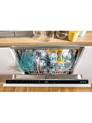Встраиваемая посудомоечная машина Gorenje GV643D90, черный, 60 см, 16 компл., 45 дБ, класс A+++