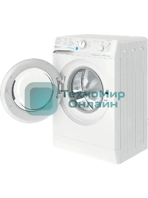 Стиральная машина Indesit BWSB 61051 WWV белый, загрузка фронтальная 6 кг, 1000 об/мин., класс: А