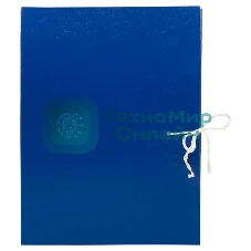 Короб архивный 2 завязки Silwerhof КБЗ-2-120P, бумвинил, корешок 120мм, разобранный A4, ассорти