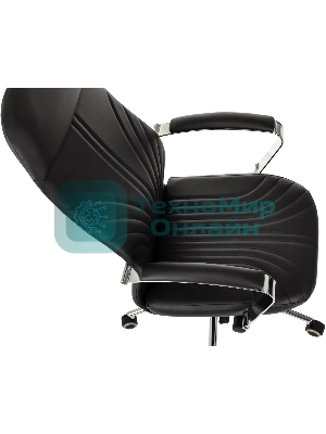 Кресло Бюрократ CH-610SL-Lux черный, экокожа