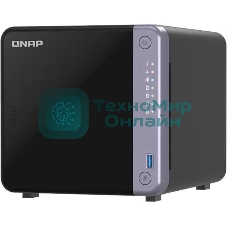 Сетевое хранилище NAS Qnap TS-432X-4G 4-bay настольный Alpine AL-524