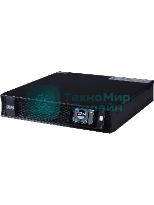 Источник бесперебойного питания Powercom Next, On-Line, 1500VA/1500W, Rack/Tower, 8*IEC320-C13, LCD, Serial+USB, SmartSlot, подкл. доп. Бат.