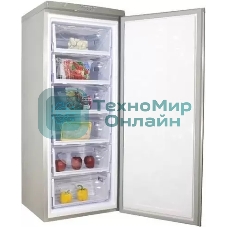 Морозильная камера DON R-106 MI, металлик искристый, 220л, 6 ящиков