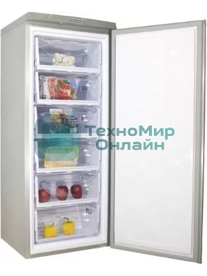 Морозильная камера DON R-106 MI, металлик искристый, 220л, 6 ящиков
