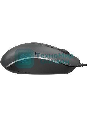 Мышь проводная A4Tech Fstyler FM26 серый/черный, 1600 dpi, USB, кнопки - 4