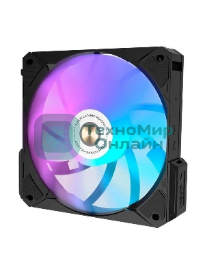 Вентилятор для корпуса Alseye i12B черный, 120 мм, 1800 об/мин, 33.2 дБ, 4 pin