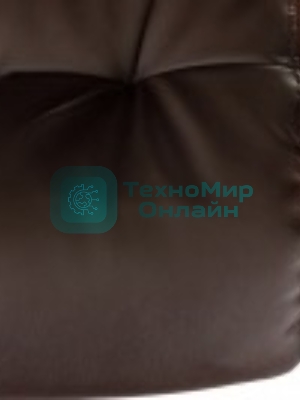 Кресло Бюрократ CH-824MSG-BF коричневый, экокожа