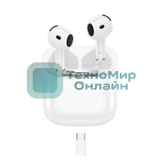Наушники TWS Hoco EW85 белый, вкладыши, Bluetooth, до 4 ч.