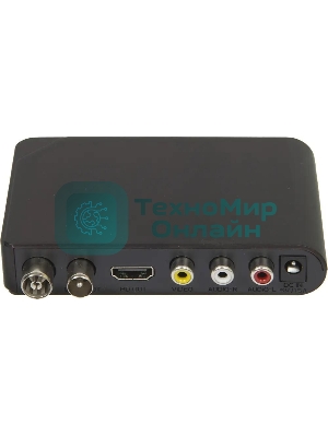 Приставка для цифрового ТВ Hyundai H-DVB200 черный, DVB-T2, DVB-T, DVB-C, HDMI, USB 2.0