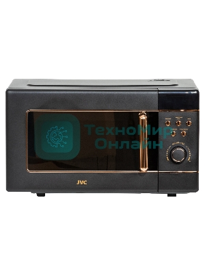 Микроволновая печь JVC JK-MW270D черный, 20 л, 700 Вт, переключатели - кнопки, поворотный механизм
