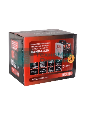 Сварочный аппарат инверторный п/а САИПА-220 Ресанта
